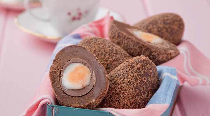 Chocolate and Orange Scotch Eggs