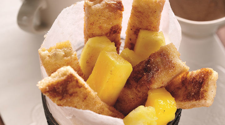 Cinnamon French Toast Sticks