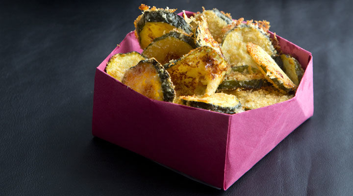 Parmesan Crunch Courgette Crisps