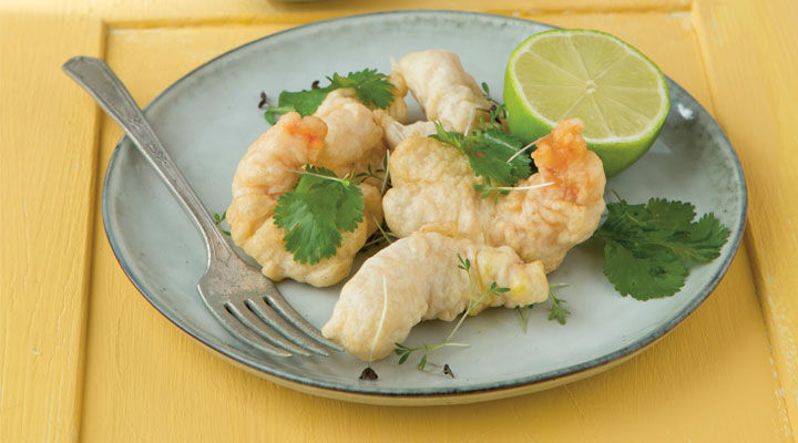 Prawns in Tempura