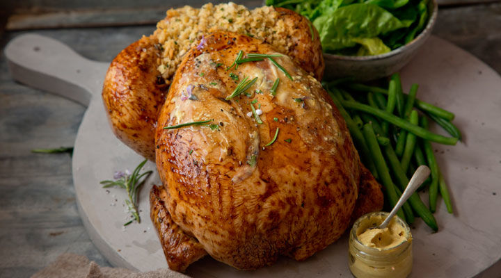 Roasted chicken