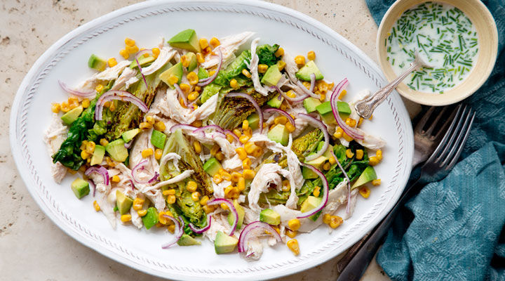 Shredded chicken salad recipe