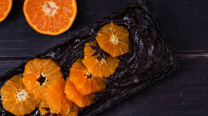 Clemengold chocolate tart