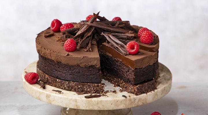 Vegan chocolate cake recipe