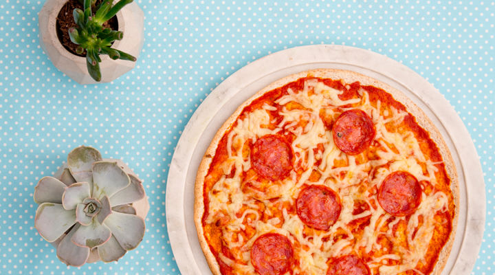 Easy tortilla wrap pizza recipe