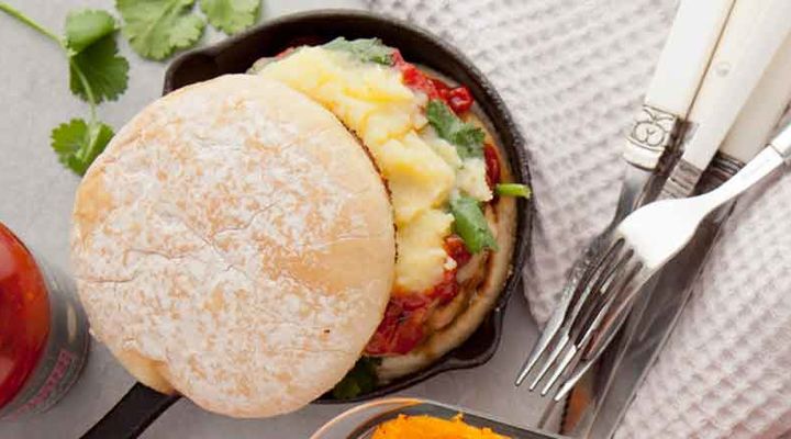 Pork and apple burgers