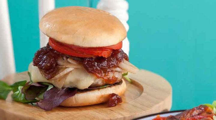 Sausage burger