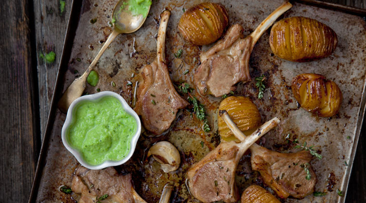 Lamb lollipops