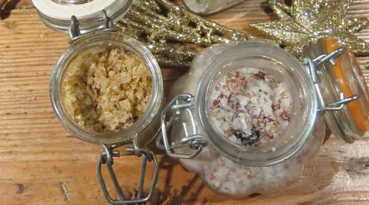 Flavoured salts recipe