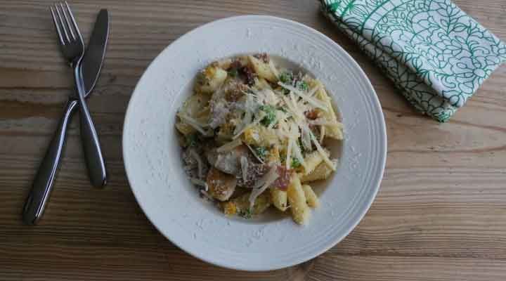Chicken carbonara recipe