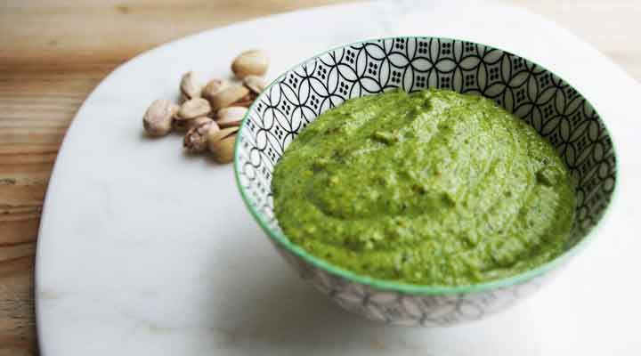 Pistachio pesto recipe