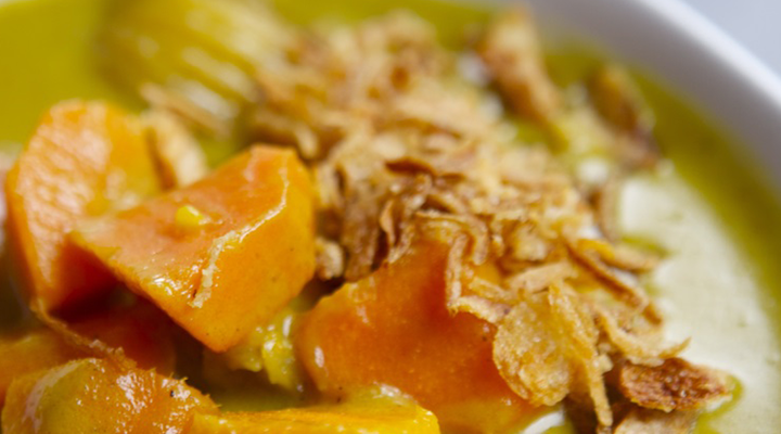 Butternut squash curry