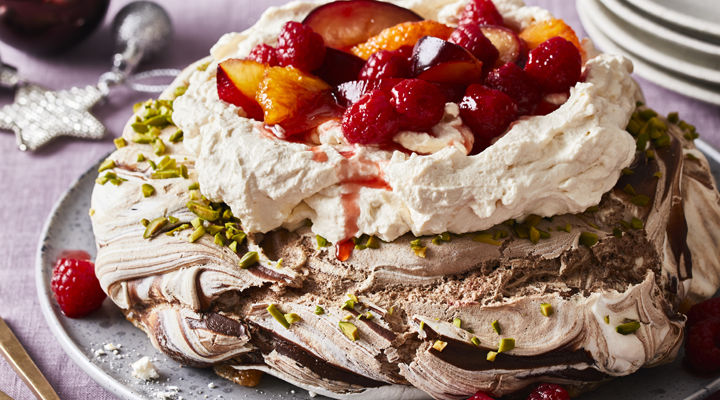 Chocolate pavlova recipe
