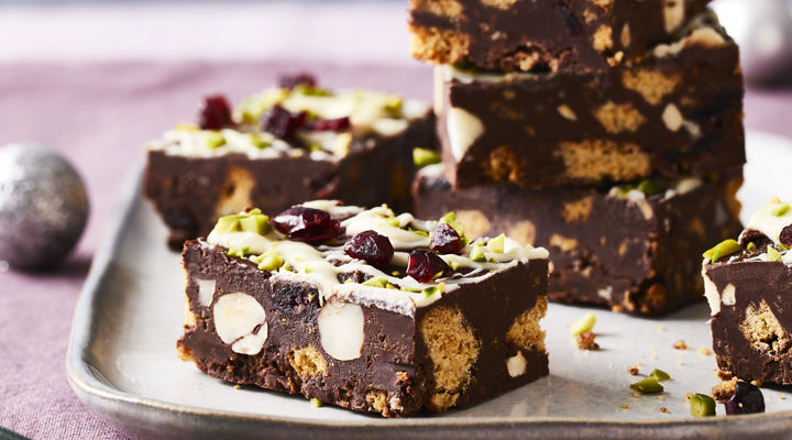 Chocolate tiffin recipe