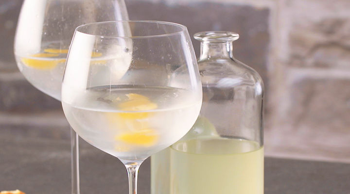 Ginger infused gin
