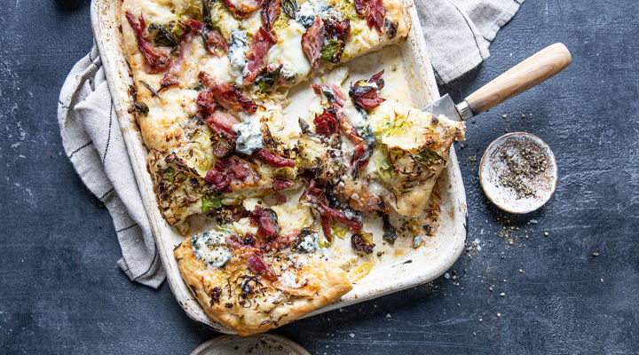 Leftover ham pizza recipe