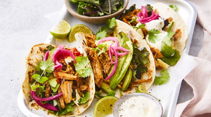Pulled pork tacos recipe