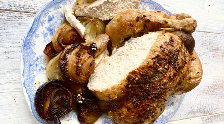 Chicken onions recipe