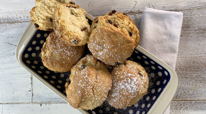 Fruity scones recipe