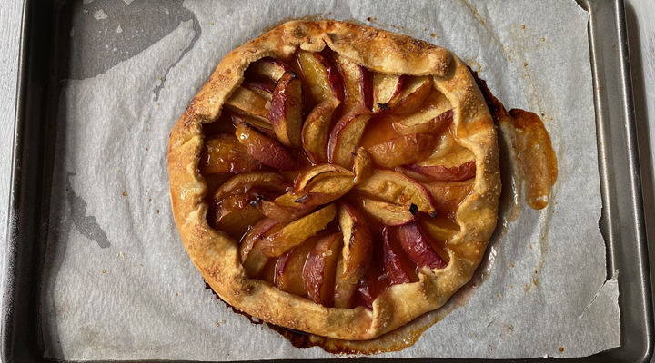 Peach tart recipe