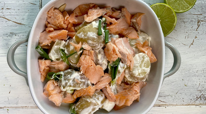 Salmon salad recipe