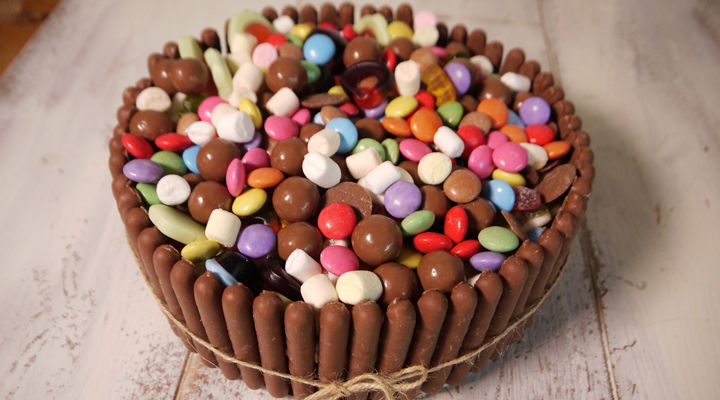 Almond chocolate sweet cake recipe