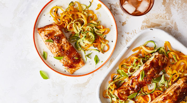 Bbq glazed salmon reipe