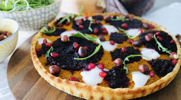 Butternut squash quiche recipe