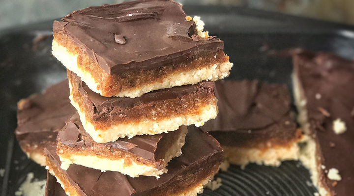 Caramel squares recipe