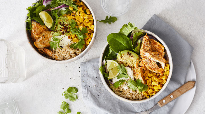 Chicken power salad recipe