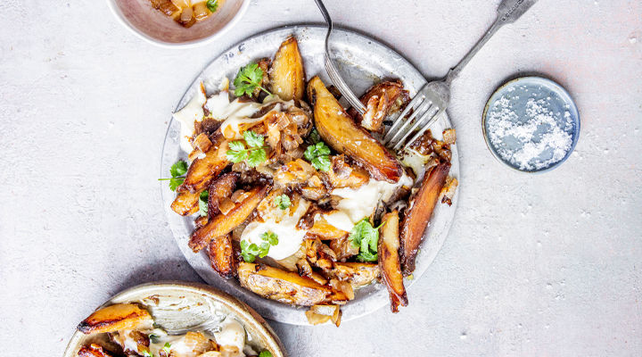 Loaded fries recipe