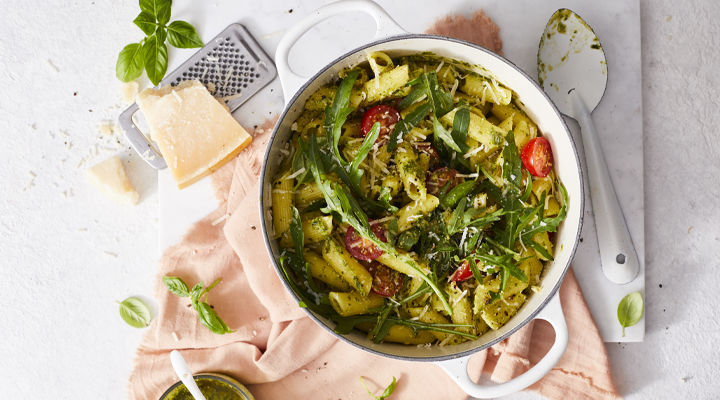 Pesto pasta recipe