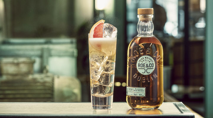 Roe highball cocktail