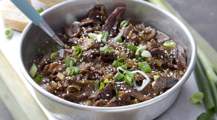 Slow cooker korean beef recipe