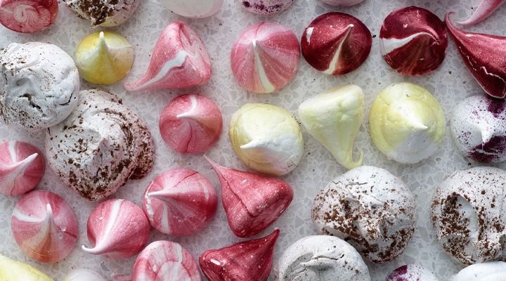 Summer meringues recipe