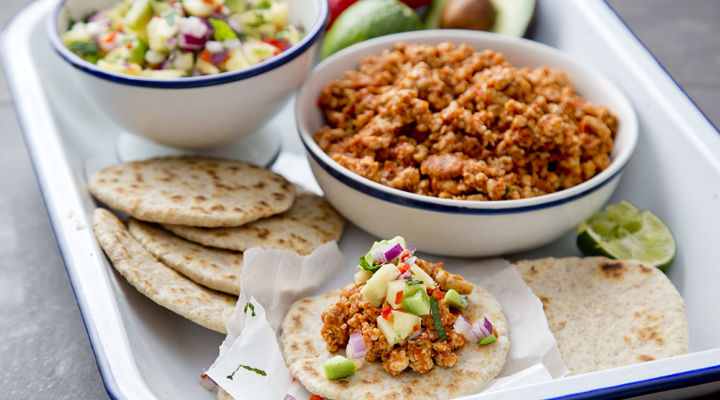 Turkey mince taco recipe
