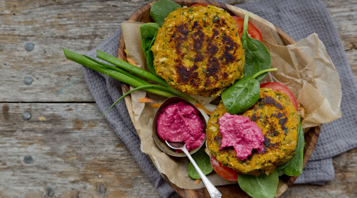 Veggie burger recipe