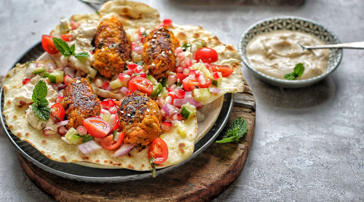 White pudding falafel recipe