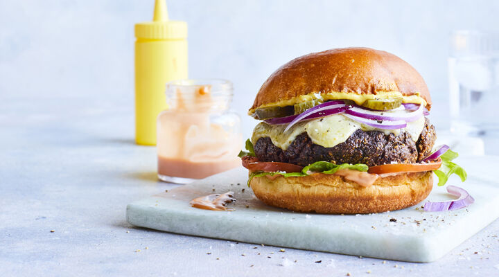 Vegan burger recipe