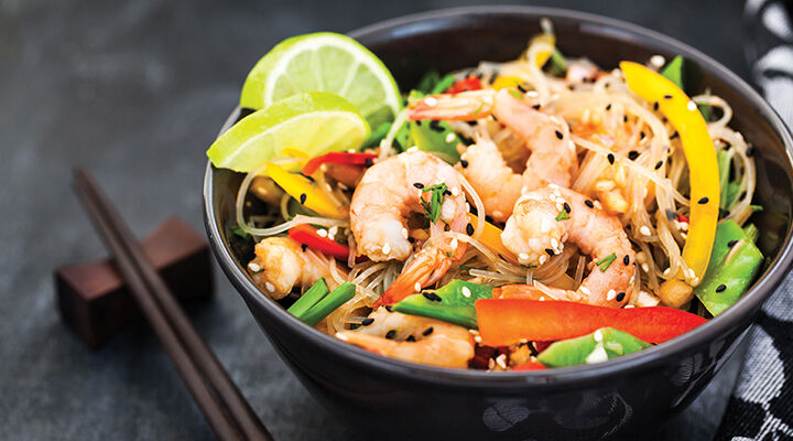 Prawn stir fry recipe