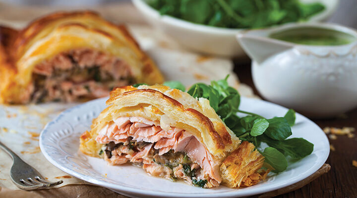 Salmon parcels recipe