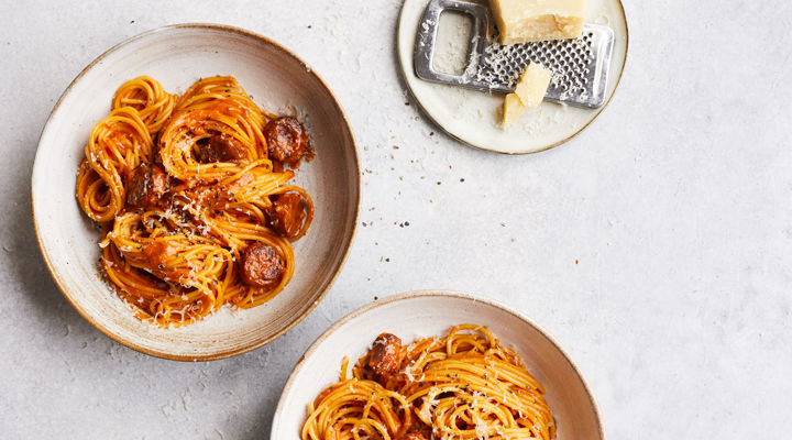 Chorizo spaghetti recipe