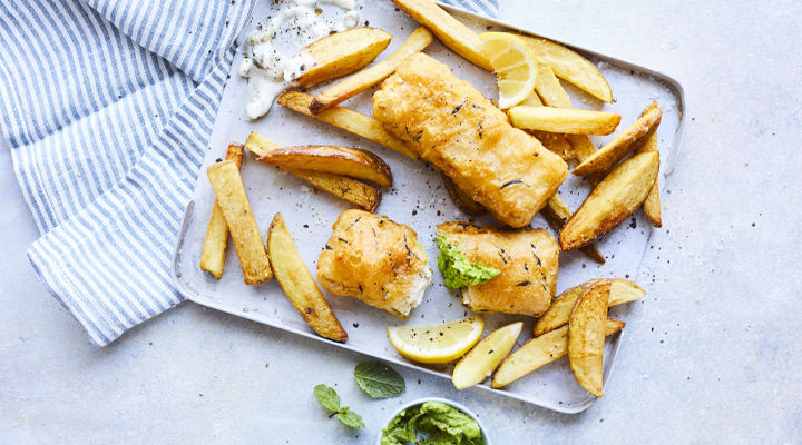 Vegan fish and chips recipe