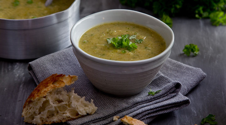 Root vegetable soup