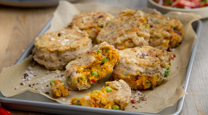 Vegetable fritters recipe