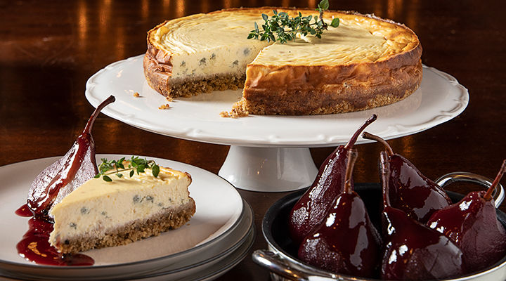 Savoury cheesecake