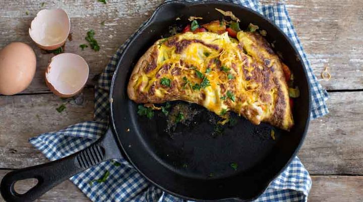 Veggie omelette recipe