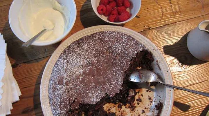 Double chocolate brownie recipe