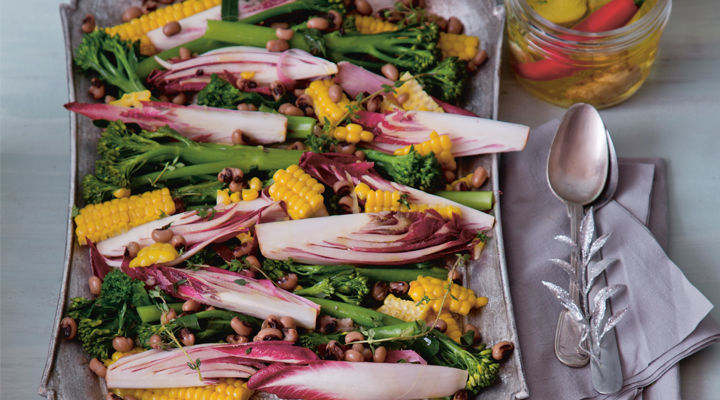 Endive broccoli salad