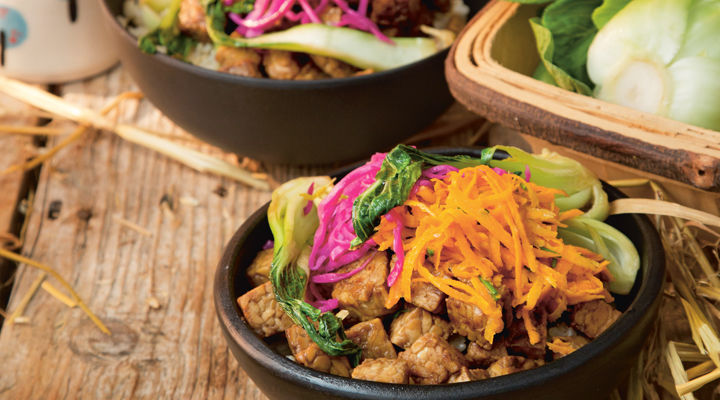 Happy pear vegetarian poke bowl